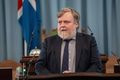 Blaðlaus Sigmundur Davíð Gunnlaugsson mætti blaðlaus í pontu og vakti ræða hans um veiðigjöld mikla athygli, enda var hann ómyrkur í máli.