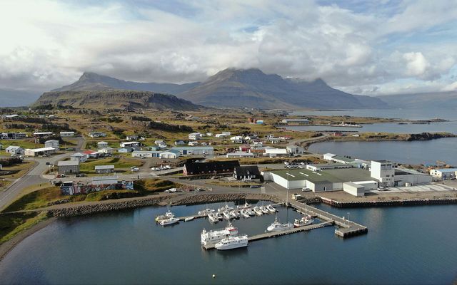 Djúpivogur in Múlaþing. Most of the roads are under the care of the Icelandic Road …