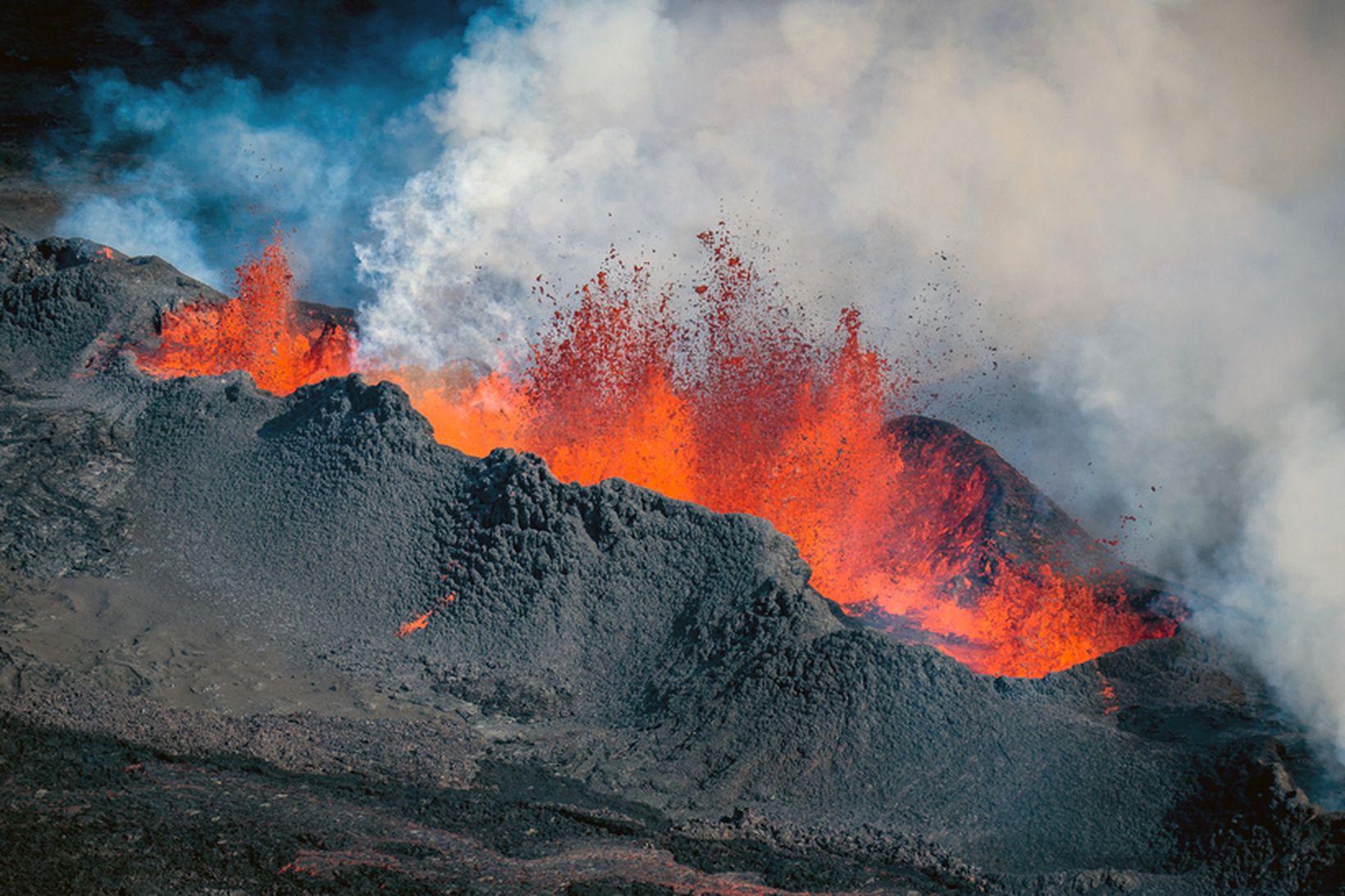 The Holuhraun eruption last Friday.