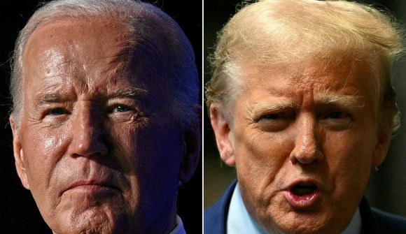 Trump með forskot á Biden