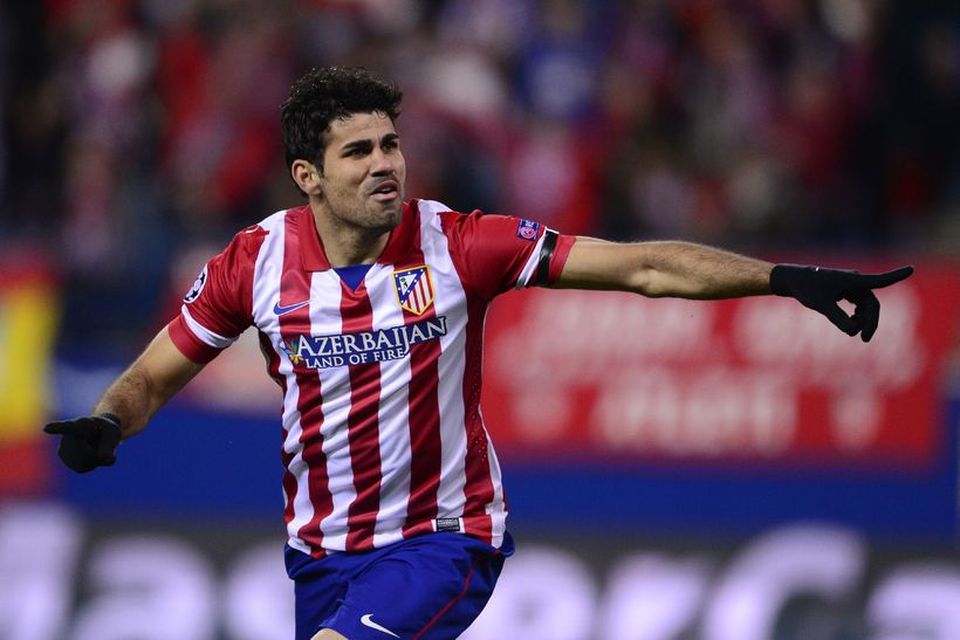 Diego Costa er kominn til Chelsea frá Atlético Madríd og kostaði 32 milljónir punda.