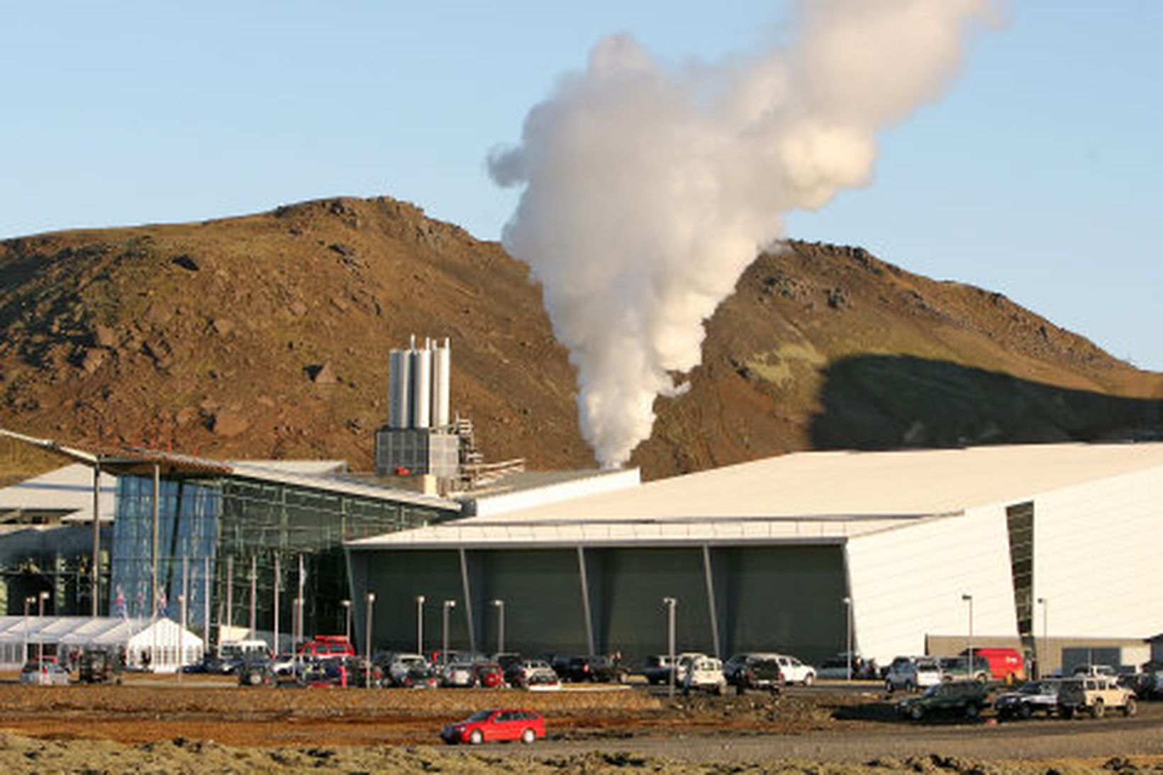 Hellisheiðarvirkjun Orkuveitu Reykjavíkur.