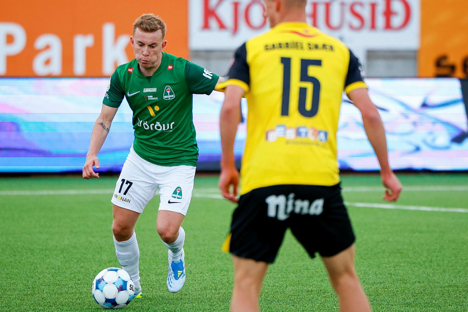 Loksins skoruðu Blikar mörkin