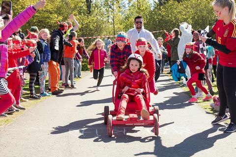 Plenty of activities for kids on Sunday at the Kátt á Klambra festival.