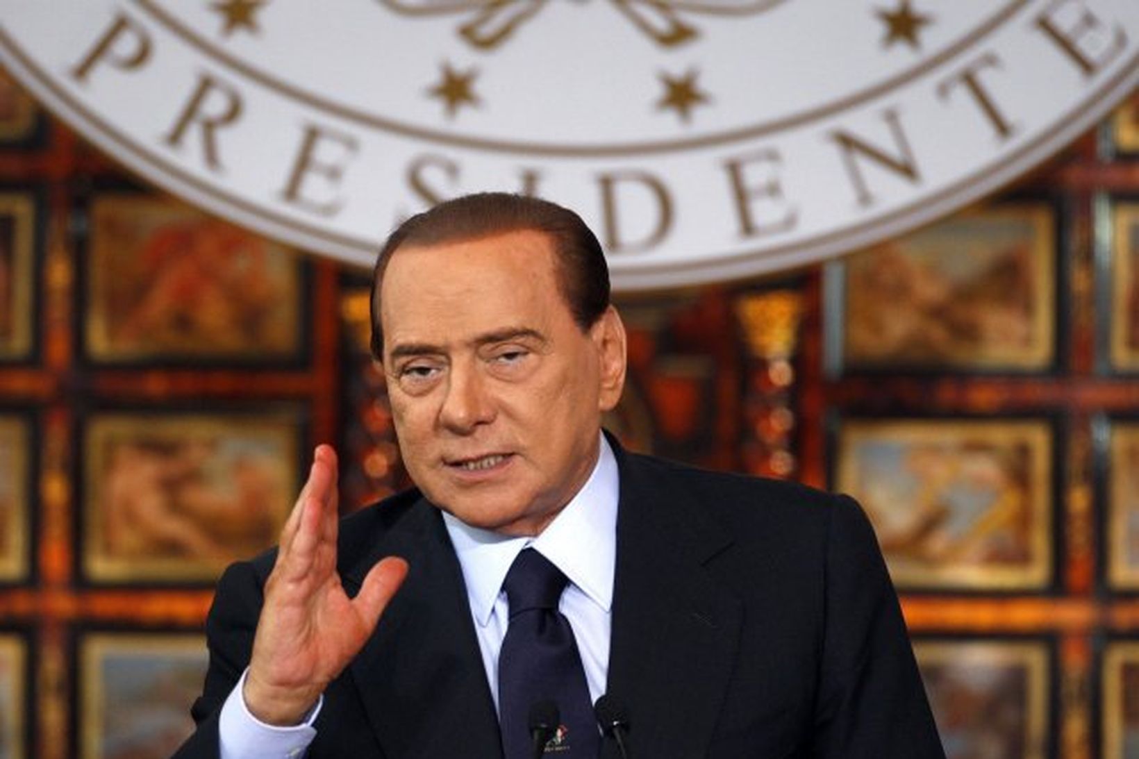 Silvio Berlusconi, forsætisráðherra Ítalíu.