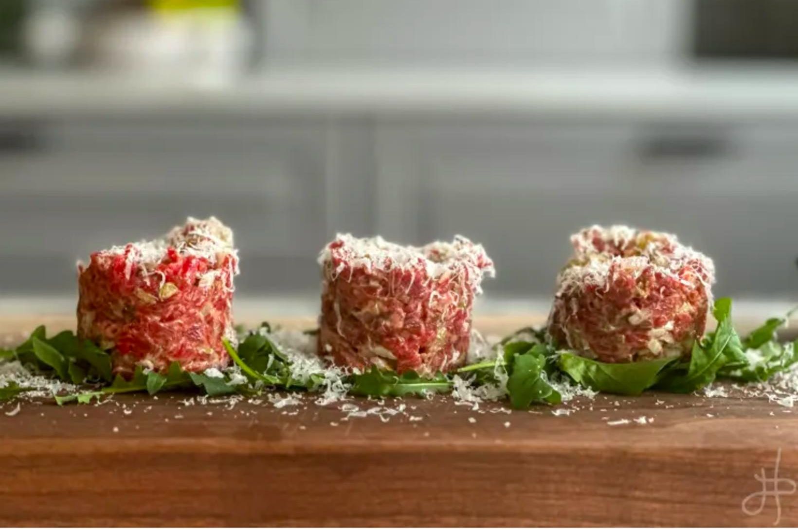 „Beef tartar“ stútfullir af prótíni