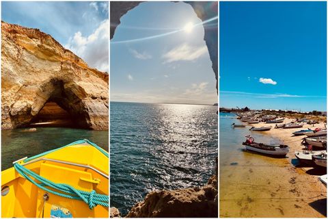Það er auðvelt að týna sér í fegurð Algarve-héraðsins.