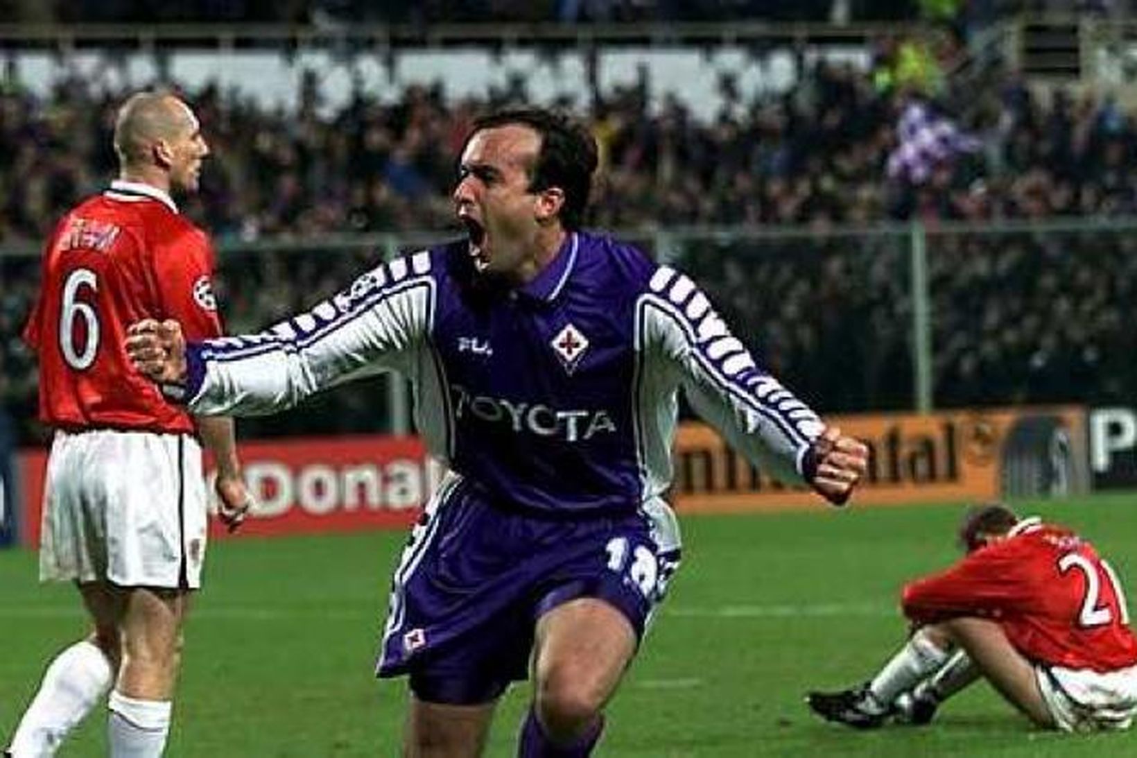 Balbo í búningi Fiorentina, hvar hann lék í eitt tímabil.