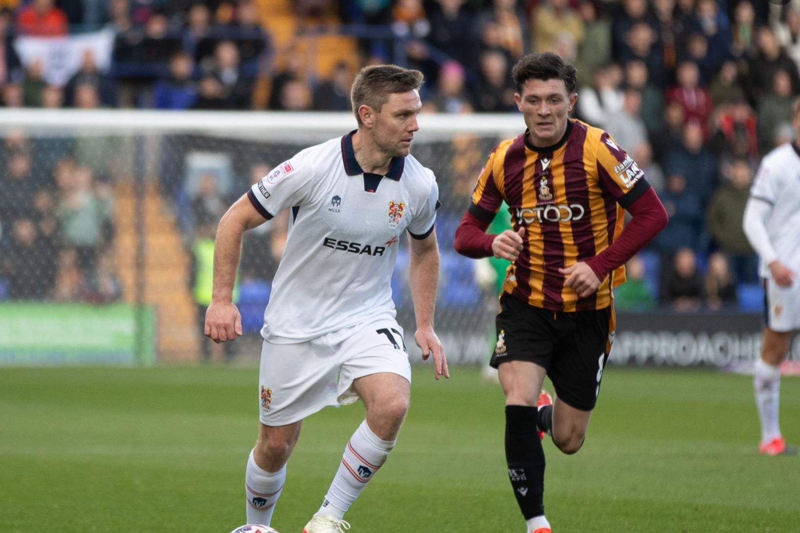 Sam Finley í leik með Tranmere.