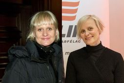 Ellen Loftsdóttir til vinstri og Sólveig Anna Jónsdóttir til hægri.
