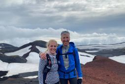 Feðginin eru bæði í félagi 100 kílómetra hlaupara á Íslandi en þau hafa aldrei áður …