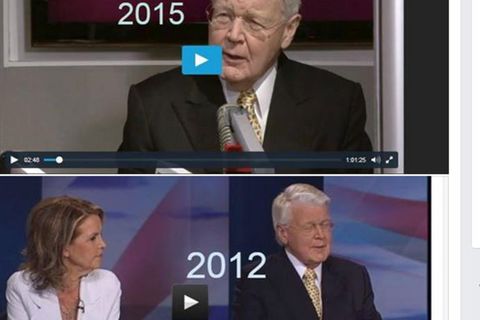 The President, now, and then.