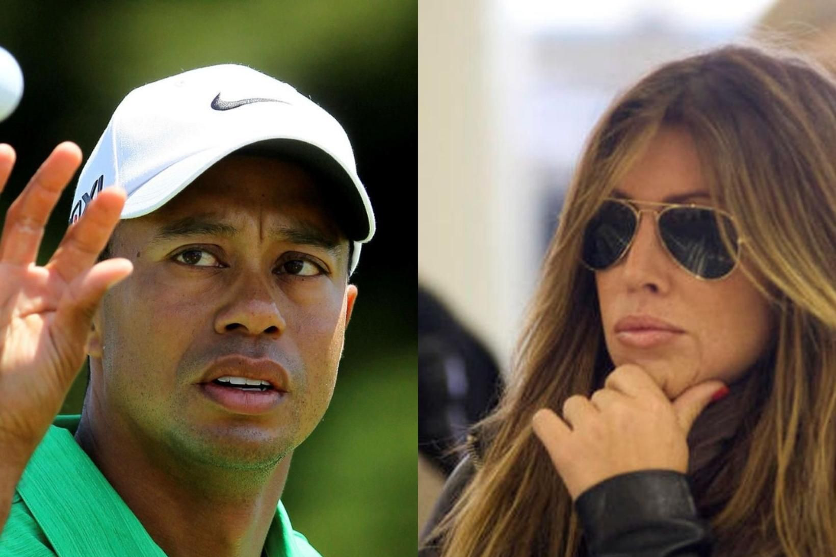 Tiger Woods hélt framhjá með Rachel Uchitel.