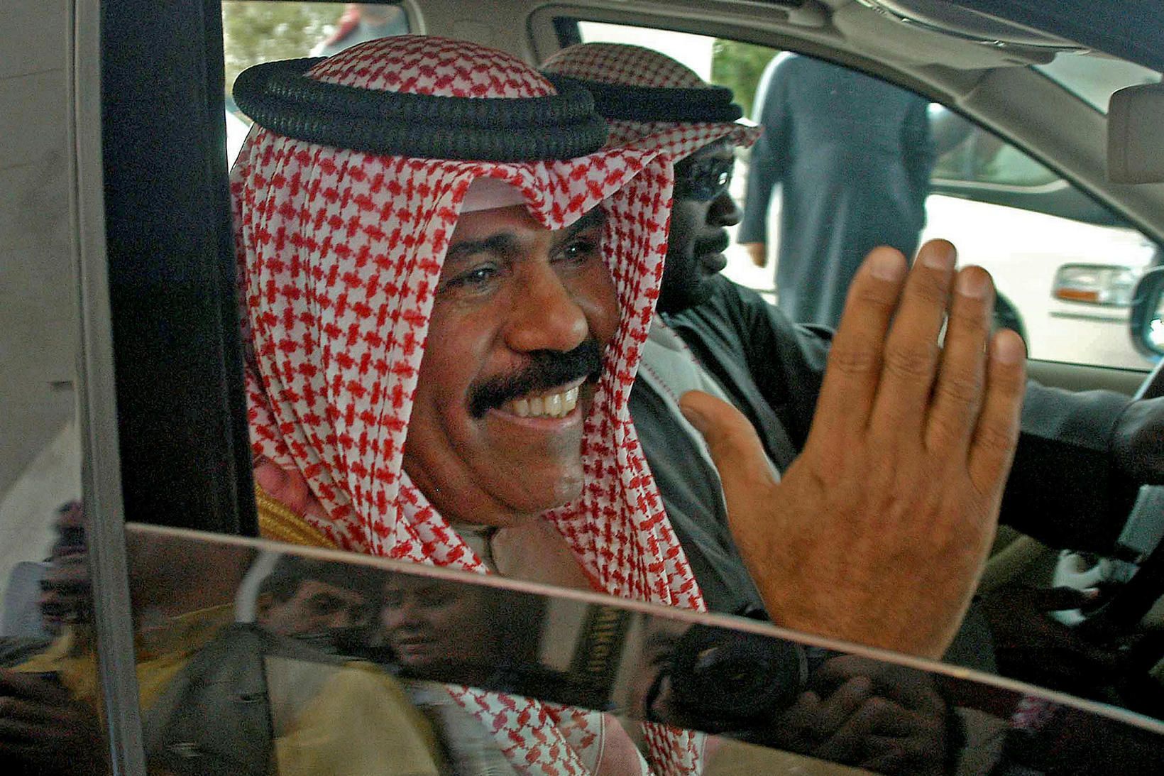 Sjeikinn Nawaf al-Ahmad al-Sabah.