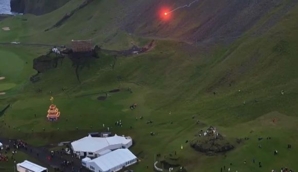 Myndskeið: Ógleymanlegt augnablik á Þjóðhátíð
