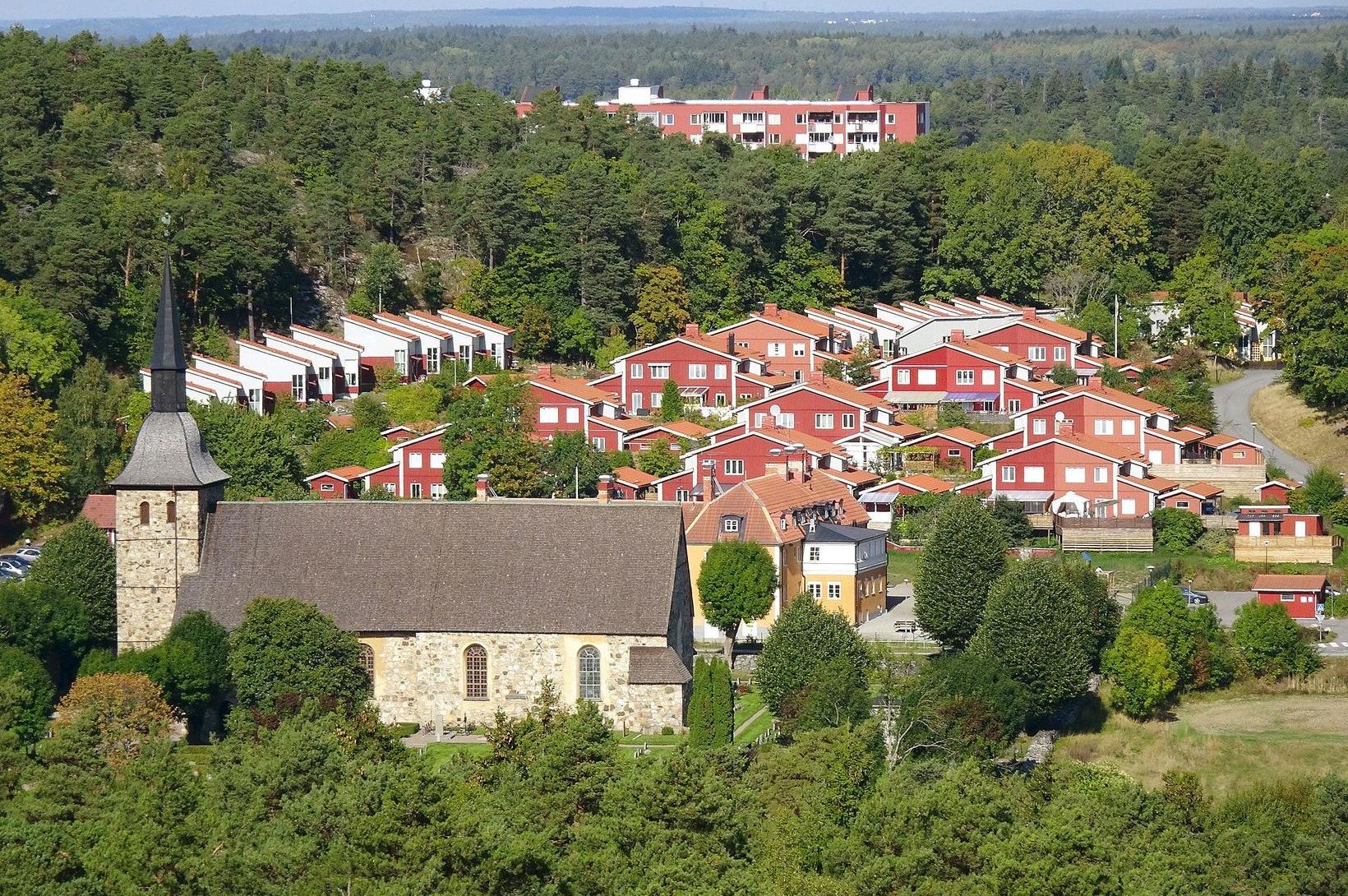 Banvæn skotárás í Botkyrka