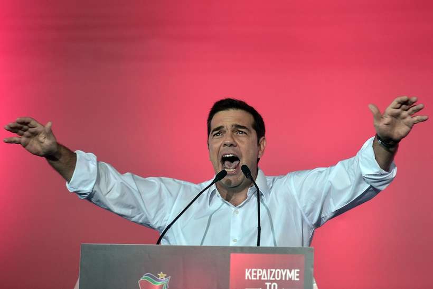 Alexis Tsipras, forsætisráðherra Grikklands og leiðtogi Syriza.