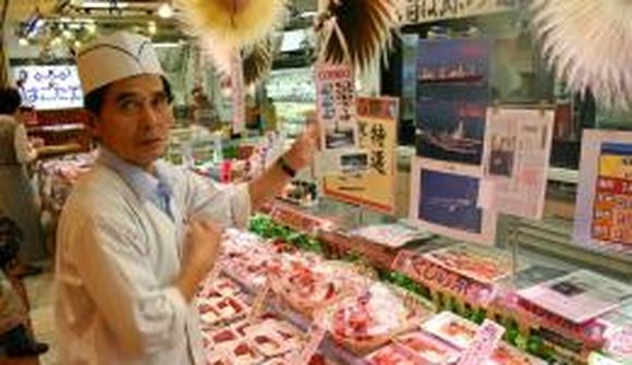 Offramboð á hvalkjöti í Japan