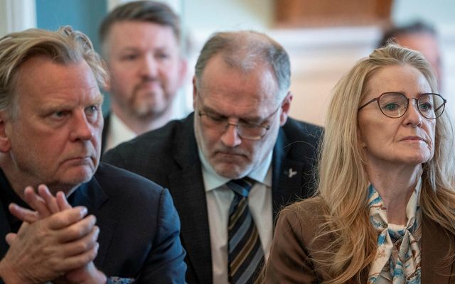 Sigmundur Ernir Rúnarsson, þingmaður Samfylkingarinnar, Ólafur Adolfsson, þingmaður Sjálfstæðisflokksins og Kolbrún Áslaugar Baldursdóttir, þingmaður Flokks …