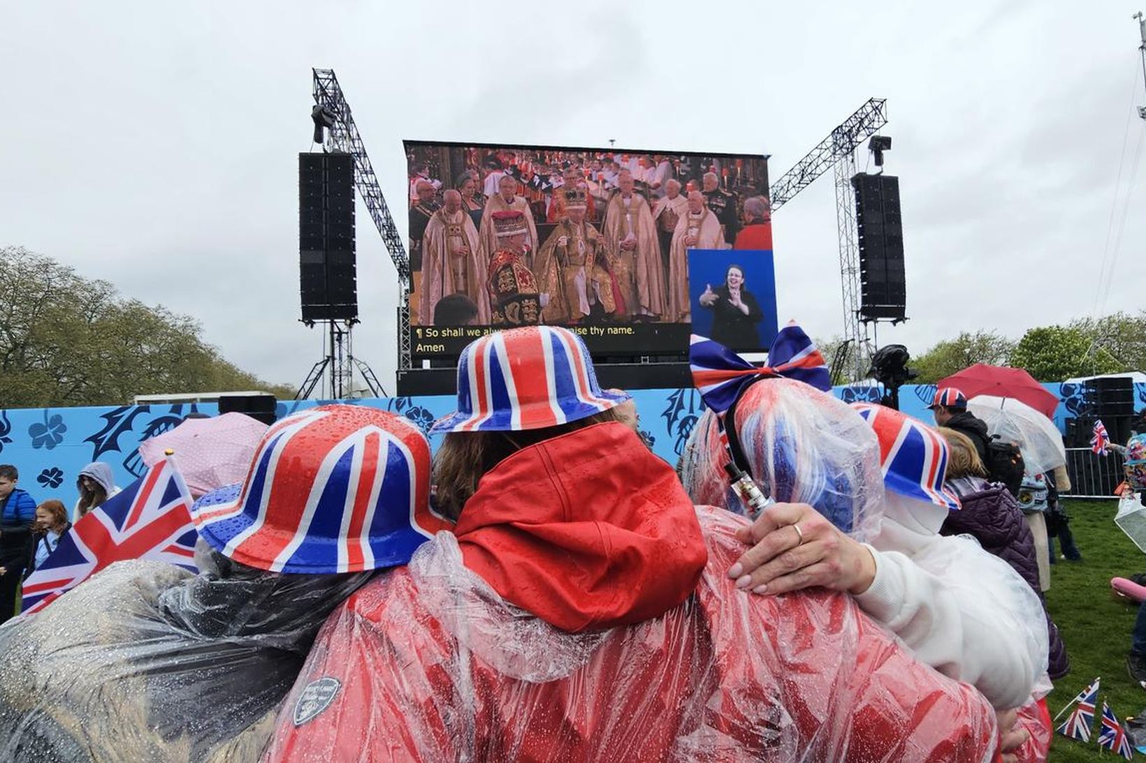 Eva Björk ljósmyndari eyddi deginum í Hyde Park í Lundúnum.