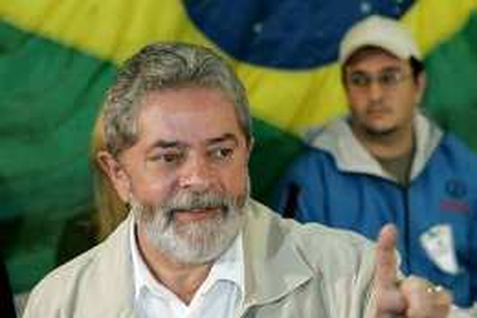 Lula de Silva var fyrir skömmu endurkjörinn forseti Brasilíu