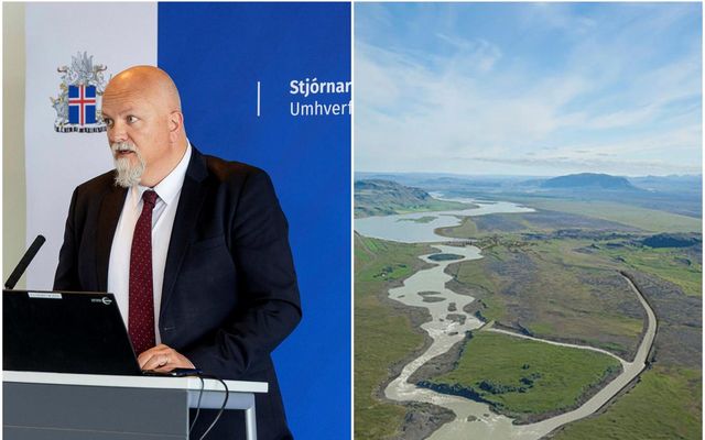 Leyfi fyrir framkvæmdum við Hvammsvirkjun gæti legið fyrir um miðjan september eða í lok október.