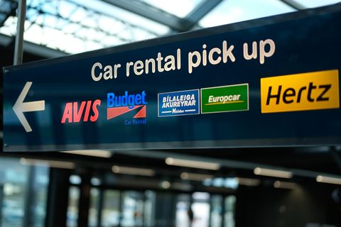 There are 21,500 rental cars in Iceland today