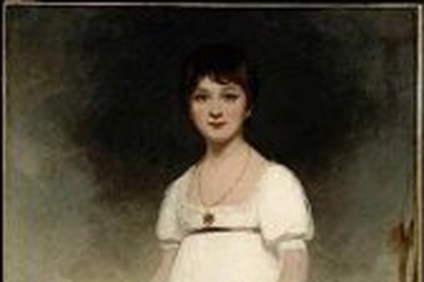 Málverk af Jane Austen eftir Ozias Humphry