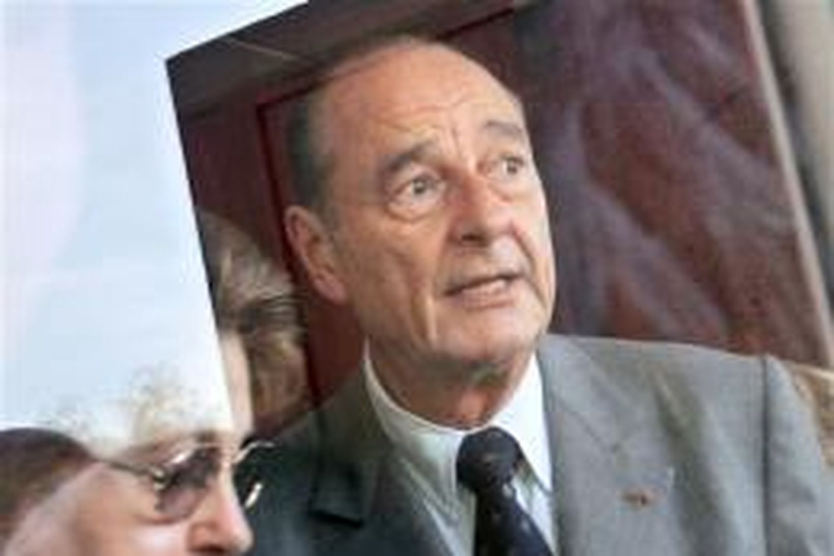 Jacques Chirac, forseti Frakklands.