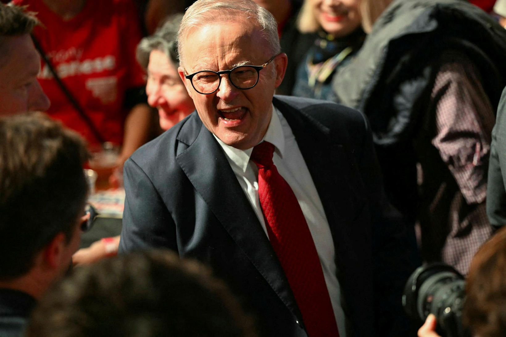 Forsætisráðherra Ástralíu og leiðtogi Verkamannaflokksins, Anthony Albanese.