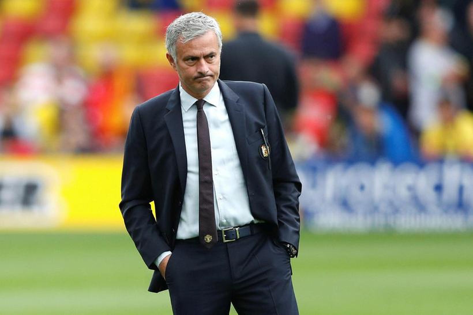 Jose Mourinho, knattspyrnustjóri Manchester United.