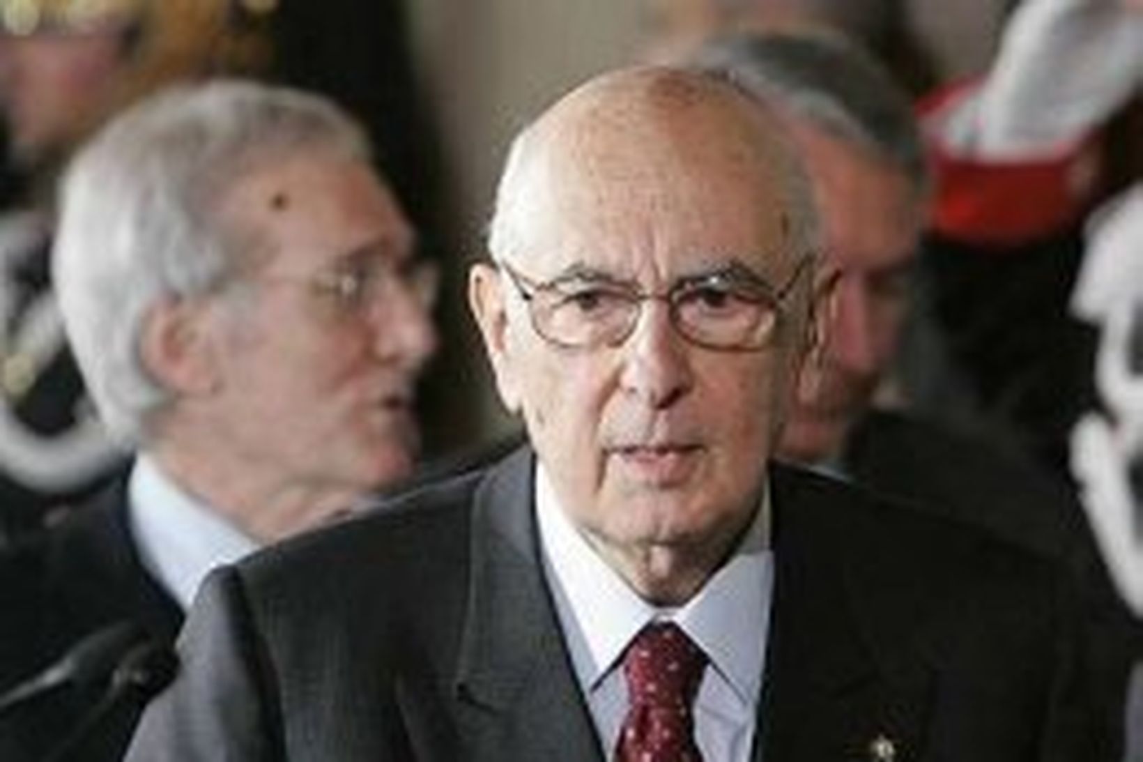 Giorgio Napolitano, forseti Ítalíu.