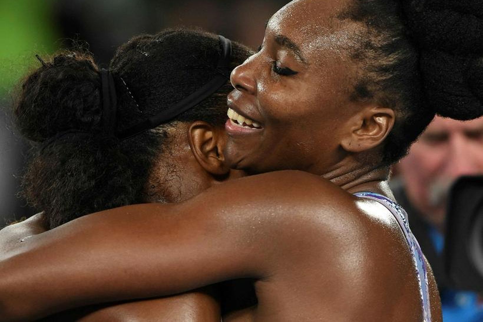 Venus Williams og Serena Williams er samrýndar systur.