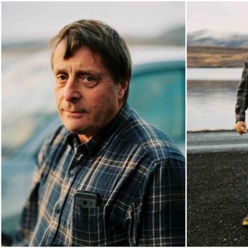 Jómundur Ólason runs a sheep farm in Borgarfjörður.