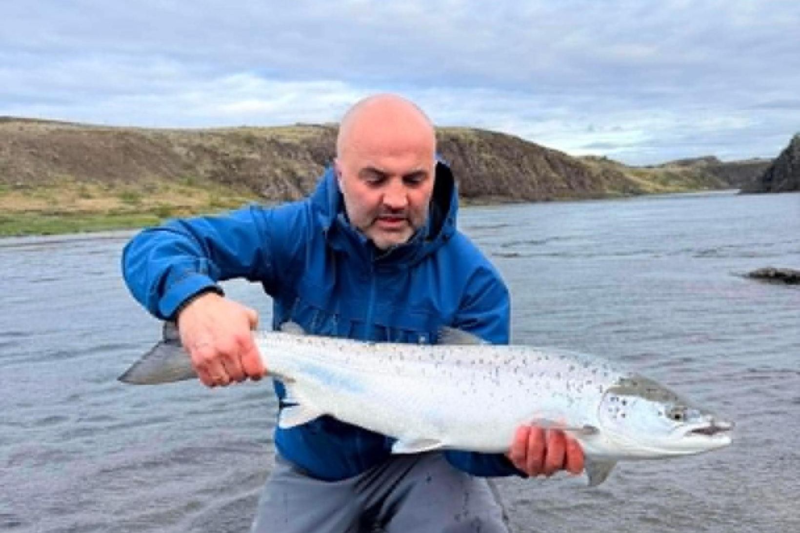 Opnunardagurinn skilaði 18 löxum