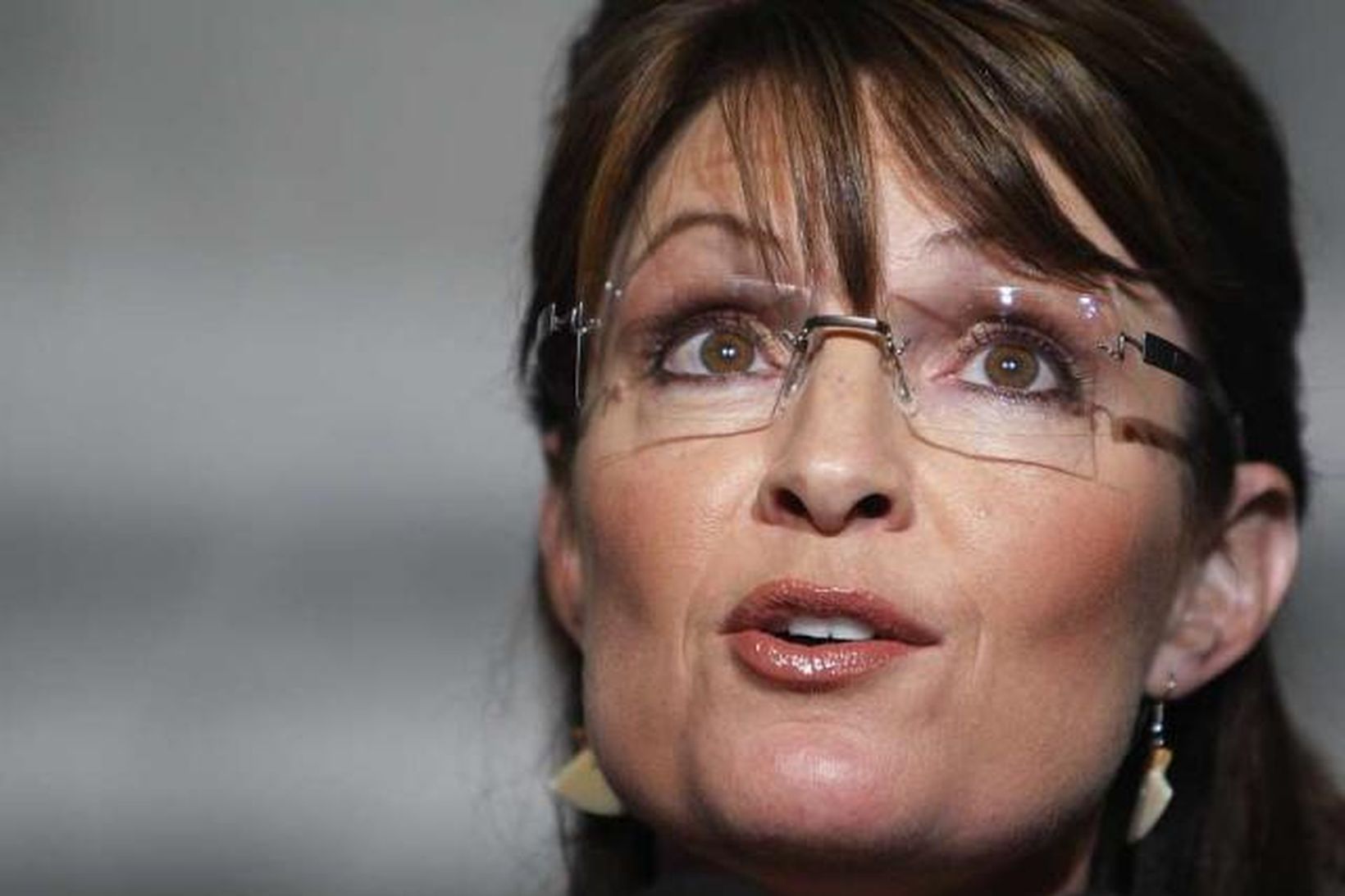 Tekst Söruh Palin að tryggja sér útnefningu sem forsetaefni repúblíkana …