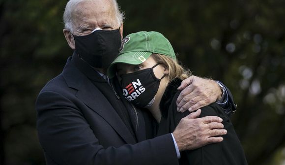 Biden kynnti barnabarnið sem látinn son sinn