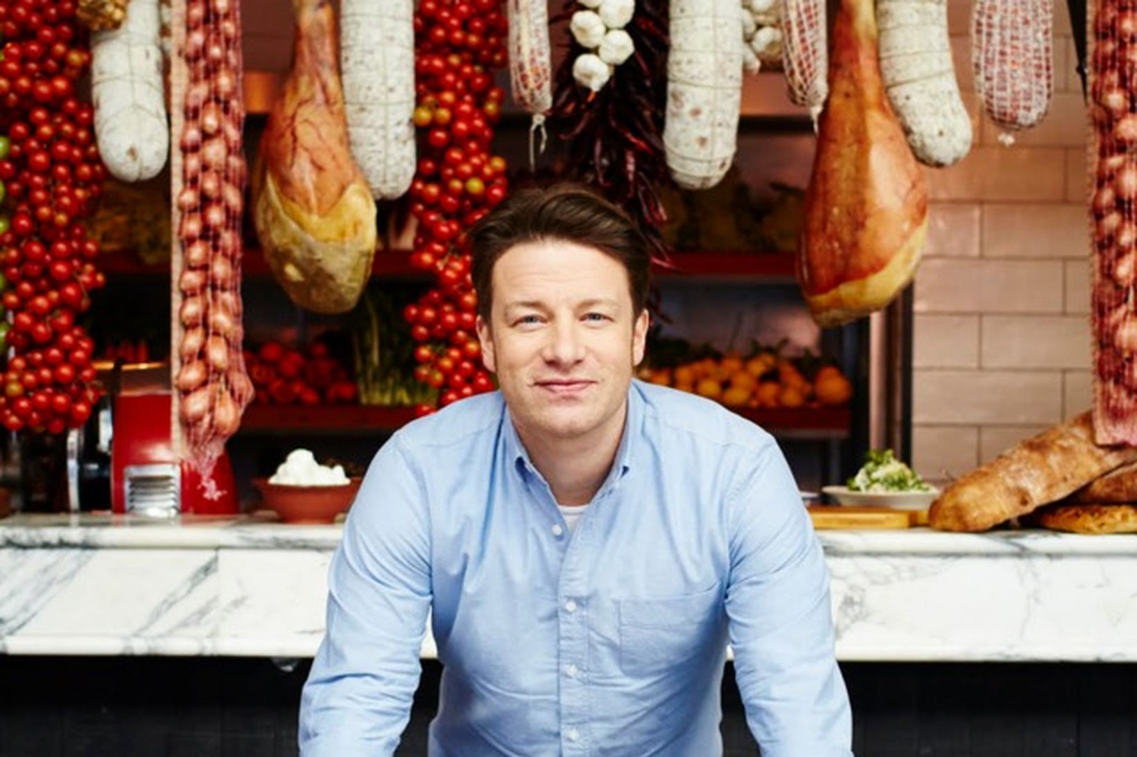 Jamie Oliver er rokkstjarna í eldhúsinu. Stefnt er á að …