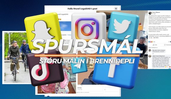 Inga Sæland grefur sig djúpt ofan í jörð