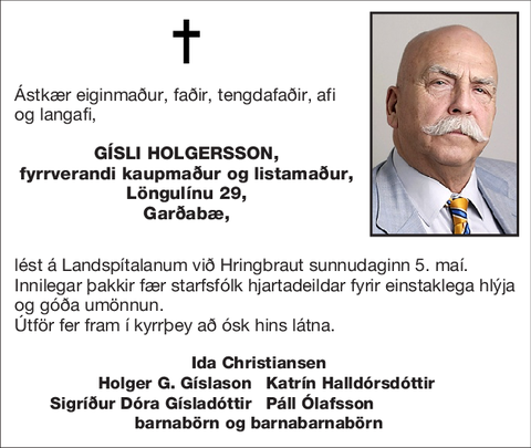 Gísli Holgersson,