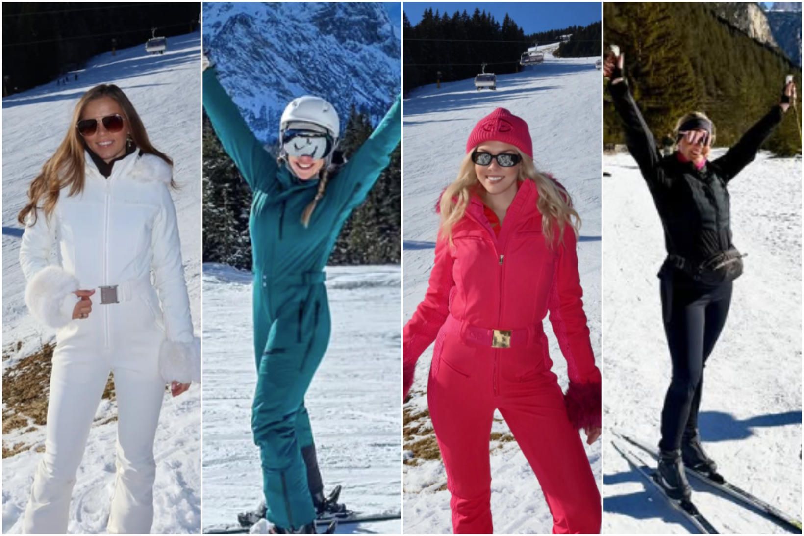 Íslendingarnir sem skelltu sér í skíðafrí