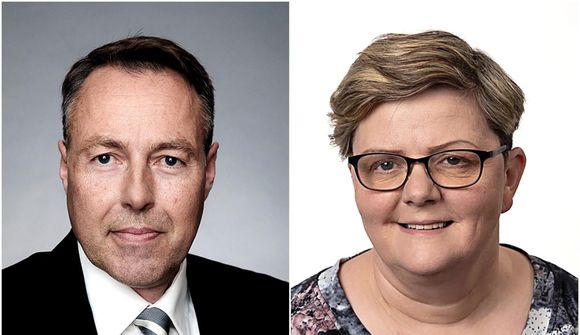 Erna verður eftir í Miðflokknum