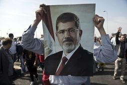 Morsi á enn marga stuðningsmenn í Egyptalandi.