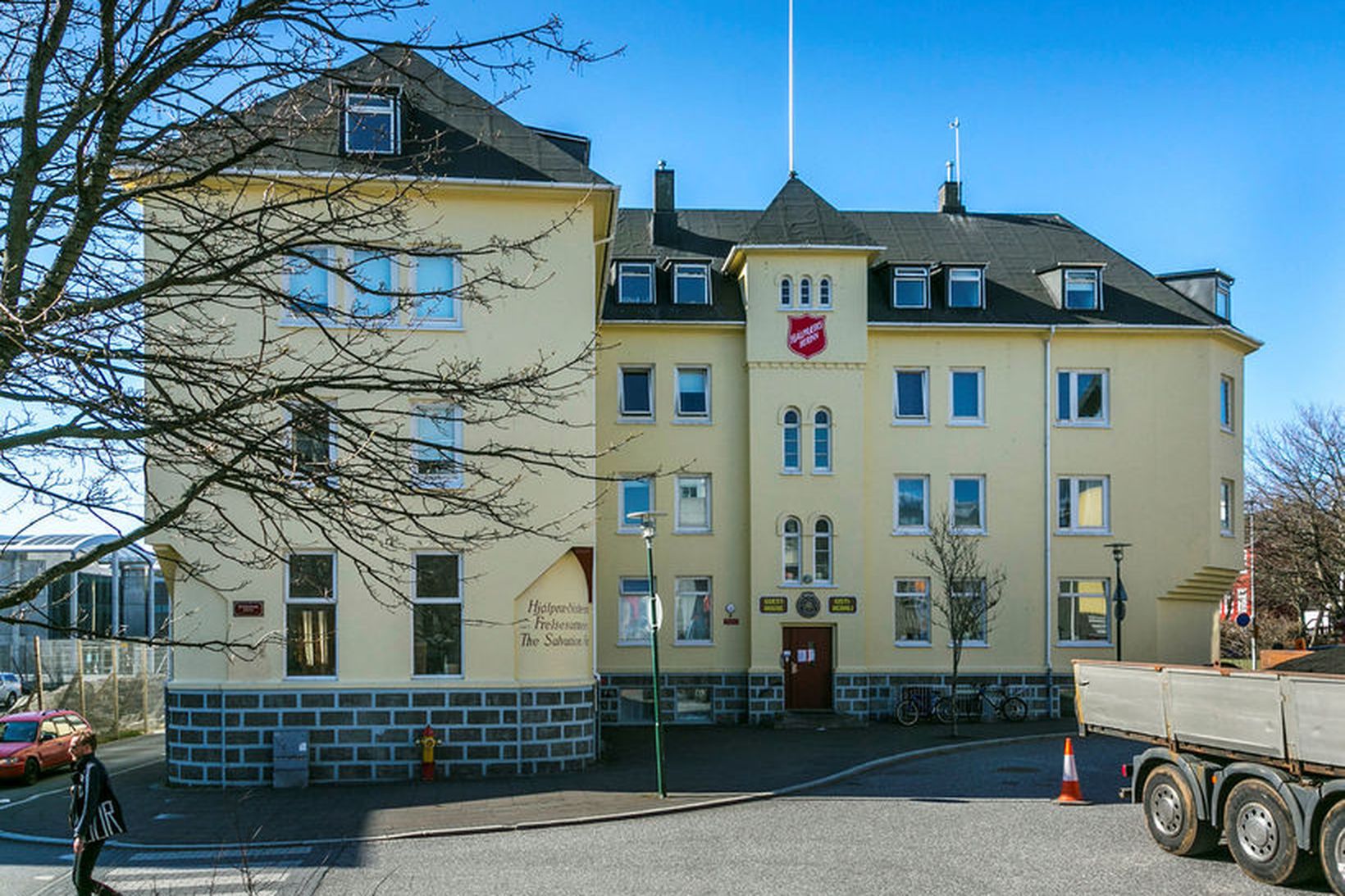 Gistiheimili Hjálpræðishersins var byggt árið 1916.