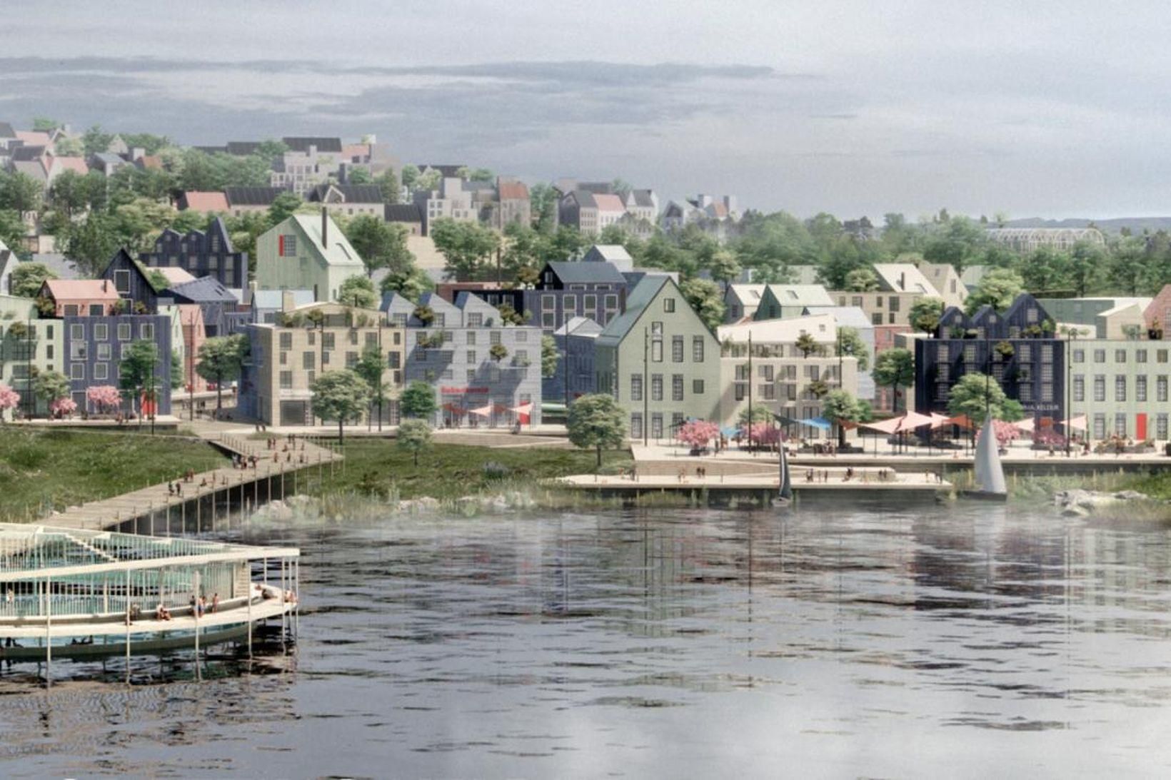 Hverfið á að rúma 12 þúsund manns.