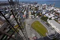 Úr turni Hallgrímskirkju