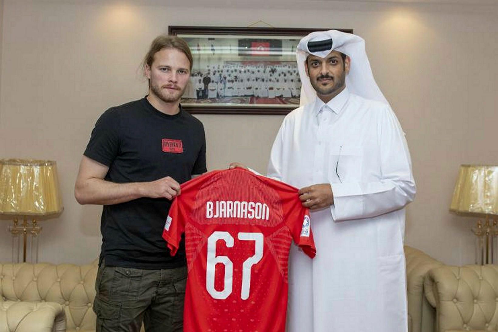 Birkir Bjarnason gekk í raðir Al Arabi í síðasta mánuði …