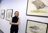 Þóra Ágústdóttir opnar sýningu í Gallerí Gróttu