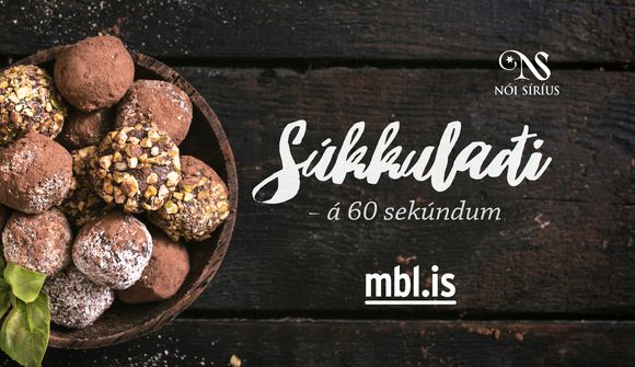 Súkkulaði á 60 sek - Piparkökutrufflur 