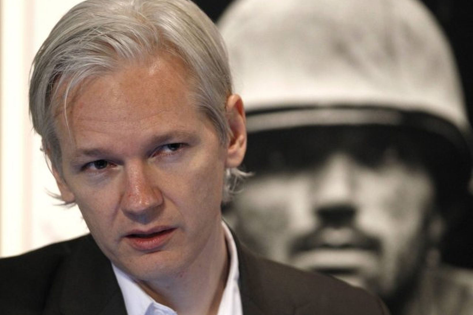 Julian Assange stofnandi Wikileaks.